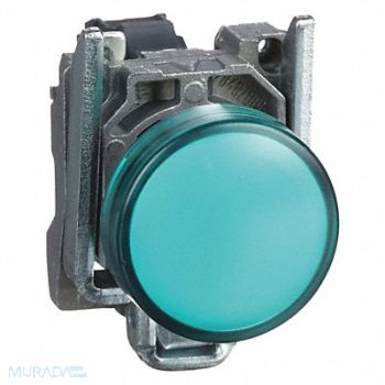 SCHNEIDER ELECTRIC Pilot Light Complete Green LED, 6HK97