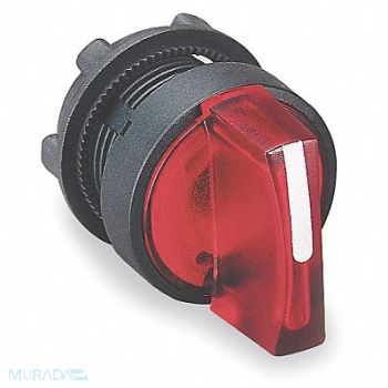 SCHNEIDER ELECTRIC Selector Switch 2 Pos Lever Red, 6HT58