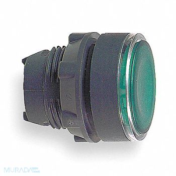 SCHNEIDER ELECTRIC Illum Push Button Operator 22mm Green, 6HW97