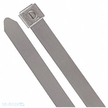 TY-RAP Cable Tie 16 in Silver PK10, 6JE39