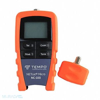 TEMPO COMMUNICATIONS NetCat 100 Cable Tester VDV Wiring, 6JJJ2