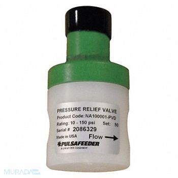 PULSAFEEDER Valve Pressure Relief GPM 15 316SS, 6KYF9