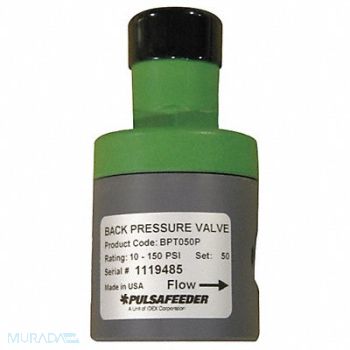 PULSAFEEDER Valve Back Pressure GPM 15 PVDF, 6KYG2