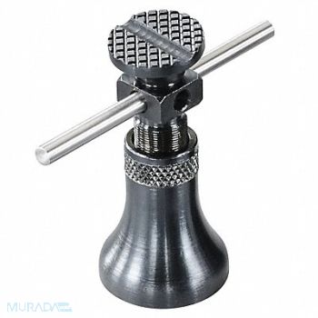 STARRETT Jack Screw Fine Adj 2-1/4 to 3-3/8 In, 6NAY3