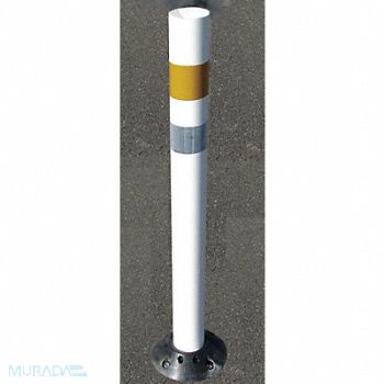 DAVIDSON W post 3in W wraps blk base, 6NDW5