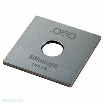 MITUTOYO Gage Block Square Steel 0.050 In ASME 0, 6NRE7