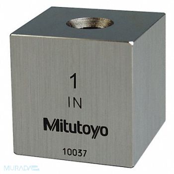 MITUTOYO Gage Block Square Steel 1.00 In ASME 0, 6NRF0