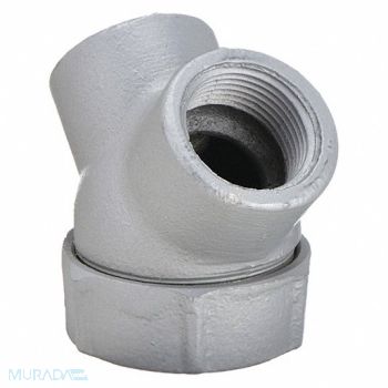 APPLETON ELECTRIC Capped Elbow Aluminium Trade Size 3/4in, 6RUL6