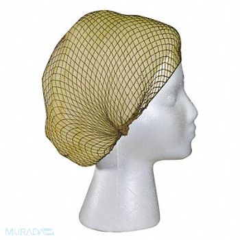 CELLUCAP Metal Detect Hairnet Lt Brwn Univ. PK144, 6TKE5