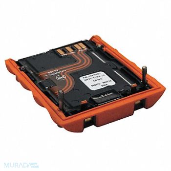 INDUSTRIAL SCIENTIFIC Replacement Battery Li-Ion Orange, 6UAW2
