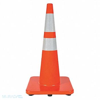 GRAINGER APPROVED Traffic Cone 28 in H Orange, 6VKH1