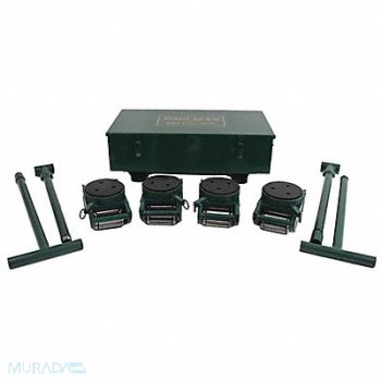 HILMAN ROLLERS Equipment Roller Kit 80 000 lb Swivel, 6W043