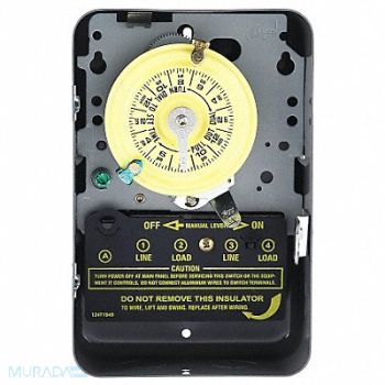 INTERMATIC Electromechanical Timer Hot Water, 6X769