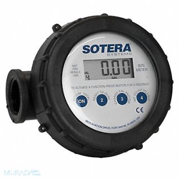 SOTERA Meter Digital 1 2-20 gpm, 6XGW9