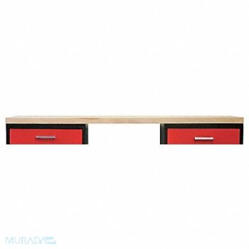 HALLOWELL Workbench Top Hardwood 60x24 Straight, 6XXU9