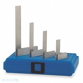 WESTWARD Pre Steel Square Set Carbon Tool Steel, 6XY13