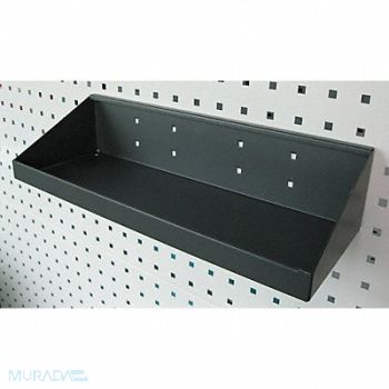 GRAINGER APPROVED Pegboard Shelf 18 in W ScrewIn, 6YE21