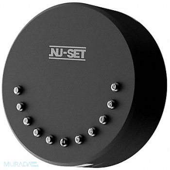 NU-SET Lock Box Wall Combination 4.7 H Black, 796AN2