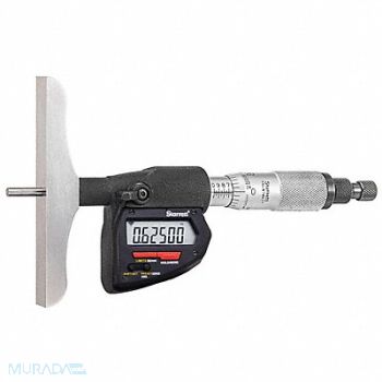 STARRETT Wireless Digital Depth Micrometer, 783R99