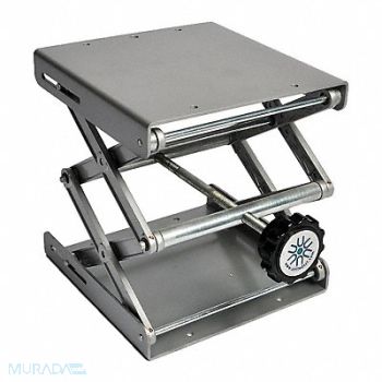 UNITED SCIENTIFIC Lab Jack Base 8 L x 8 W 11.75 Max H, 783WT7