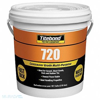 TITEBOND Construction Adhesive 1 gal Pail, 784R66