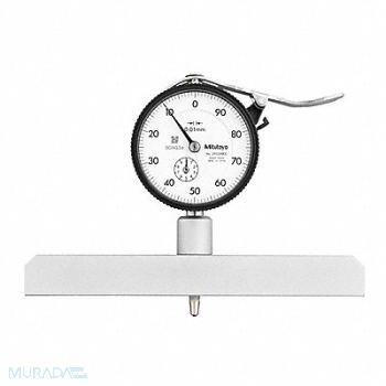 MITUTOYO Dial Depth Gage Mechanical 0 to 200 mm, 785TH5