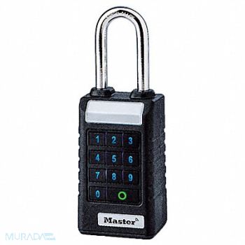 MASTER LOCK Padlock 2-3/8 Vertical Shackle Clearance, 787MD2