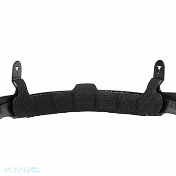 MILWAUKEE Helmet Sweat Band Polyester Color Black, 787VA7