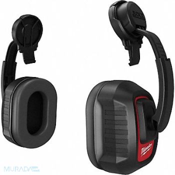 MILWAUKEE Ear Muffs Style Hard Hat-Mounted, 787VK1