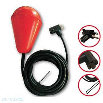 SUMP ALARM Heavy Duty Float Switch, 787XN4