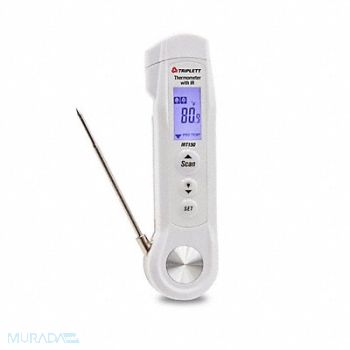 TRIPLETT Stem Thermometer w/ IR For Food 3 Stem, 792RJ2