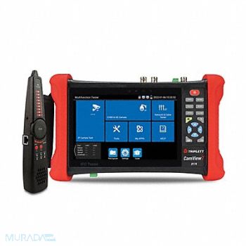 TRIPLETT Camera Tester 1 Input Black/Red 1.8 D, 792RK0