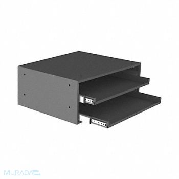 DURHAM MFG Bearing Slide Rack Cabinet Steel Gray, 792XZ7