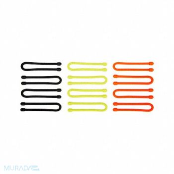 NITE IZE Gear Tie Rubber 6 in PK12, 793GA5