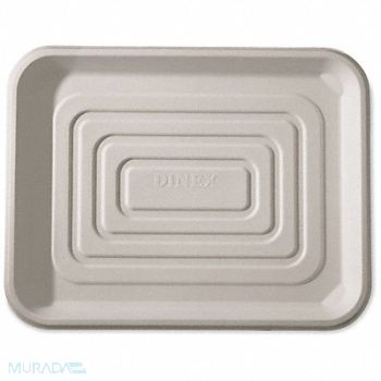 CARLISLE DINEX Disp Food Tray White 18 in W PK100, 799Z17