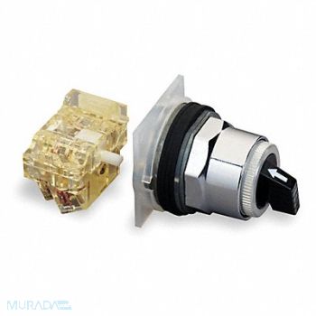 SCHNEIDER ELECTRIC Non-Illum Selectr Swtch 30mm 3 Pos Lever, 7A162