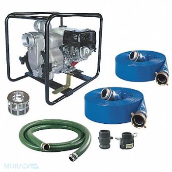 DAYTON Engine Driven Utility Pump 337cc 4, 7AJ22