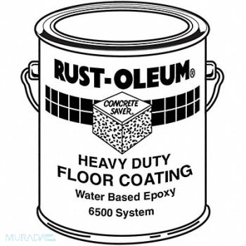 RUST-OLEUM Epoxy Activator/Finish Navy Gray 1 gal, 7H629