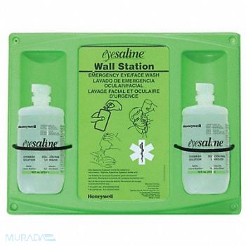 HONEYWELL Eyewash Station Polyethylene 16 oz PK4, 801AG5