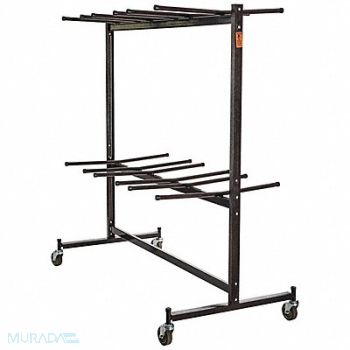 NATIONAL PUBLIC SEATING Folding Chair Cart 70 H, 3KYJ4