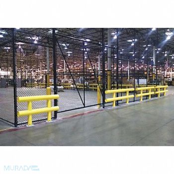 IDEAL SHIELD Guard Rail System 8 ft L 36 in H, 8AH83