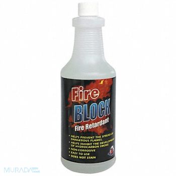 COLD FIRE Fire Retardant Spray Spray Bottle 32 oz, 8AWT0
