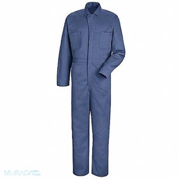 VF WORKWEAR Coverall Chest 44In. Blue, 9LGA9