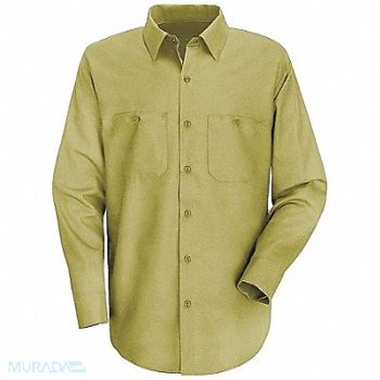 VF WORKWEAR Lng Slv Khaki 65 per PET/35 per Ctn 2XL, 9NR18