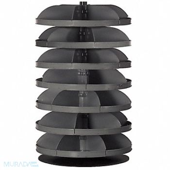 DURHAM MFG Rvlvng Strg Bn 12x5 3/4x14 1/2in Flat, 8DR05