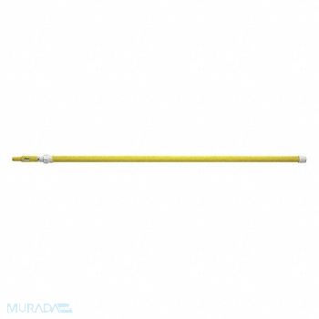 VIKAN E4132 Telescopic Handle 231 in L Yellow, 8DR48