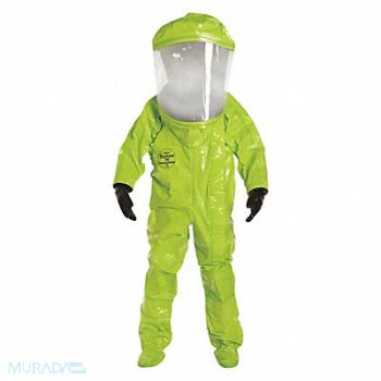 DUPONT Encapsulated Suit Level A Front Entry M, 29EX68