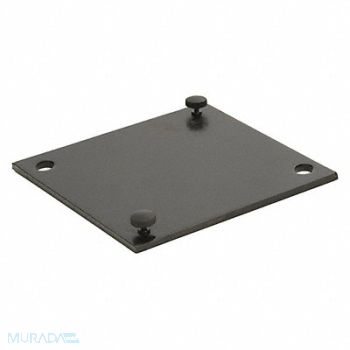 GRAINGER APPROVED Weighted Base Black, 8PF80