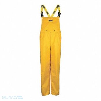 VIKING Rain Bib Overall Unrated Yellow L, 9CNE7