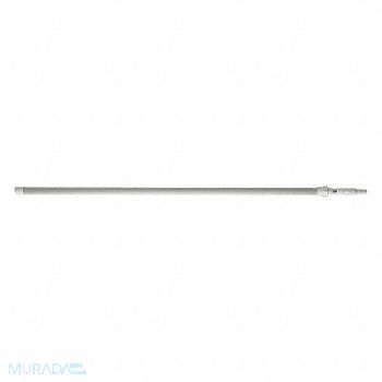 VIKAN E4132 Telescopic Handle 231 in L White, 8TP83